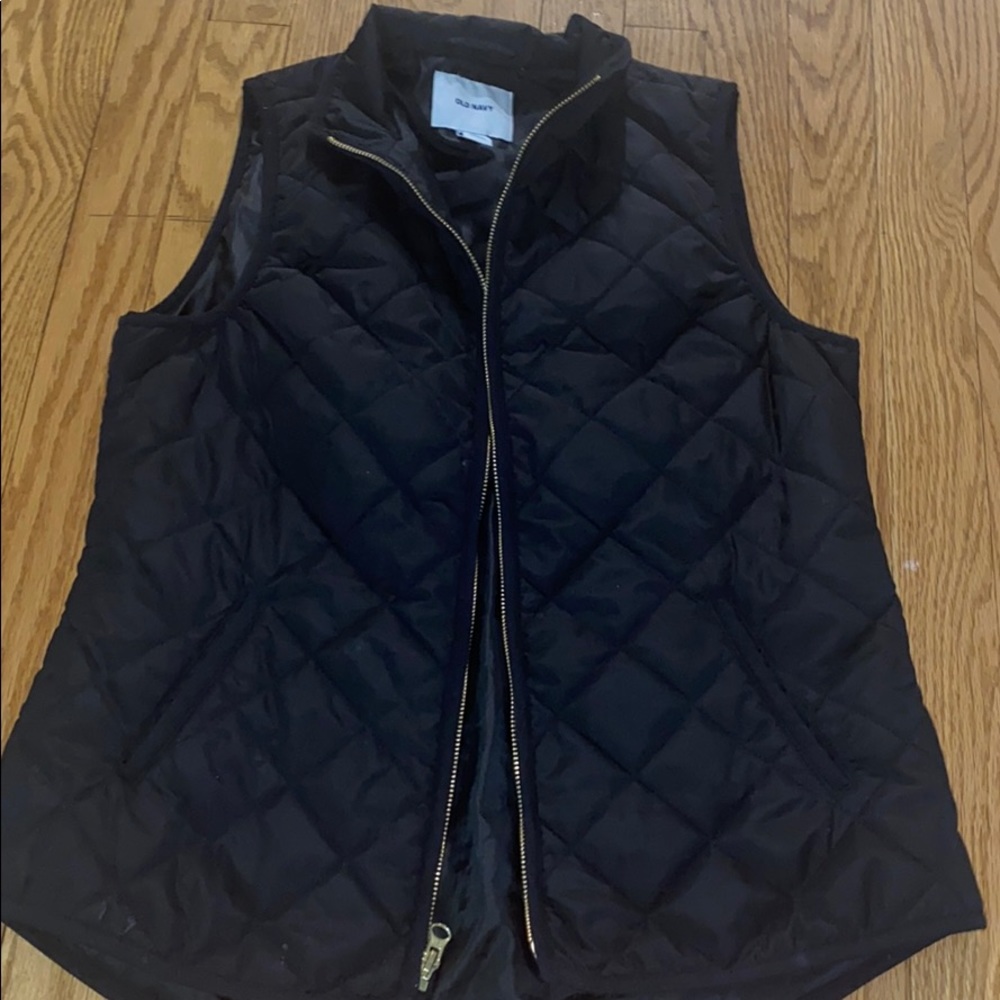 Black old navy vest